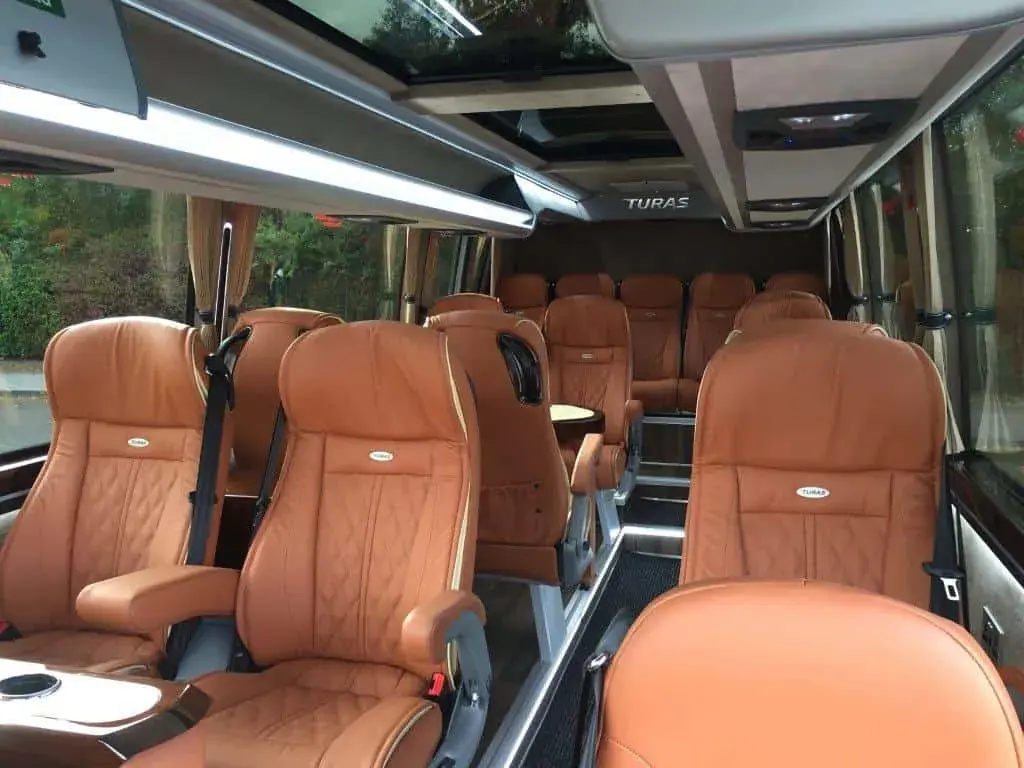 Modern coach interior
